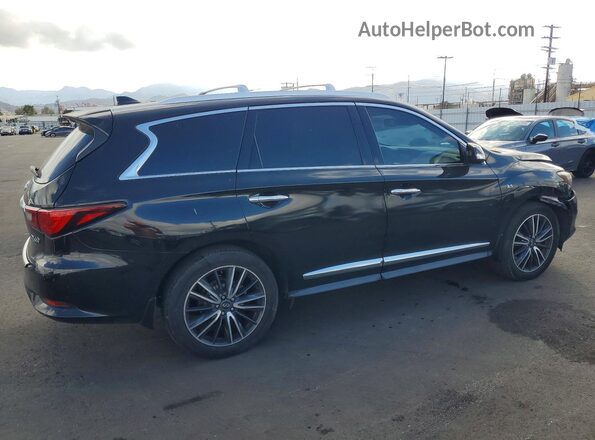 5N1DL0MN3LC547471 2020 INFINITI QX60 Black Tył prawy