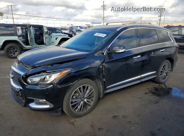 5N1DL0MN3LC547471 2020 INFINITI QX60 Black Przód lewy