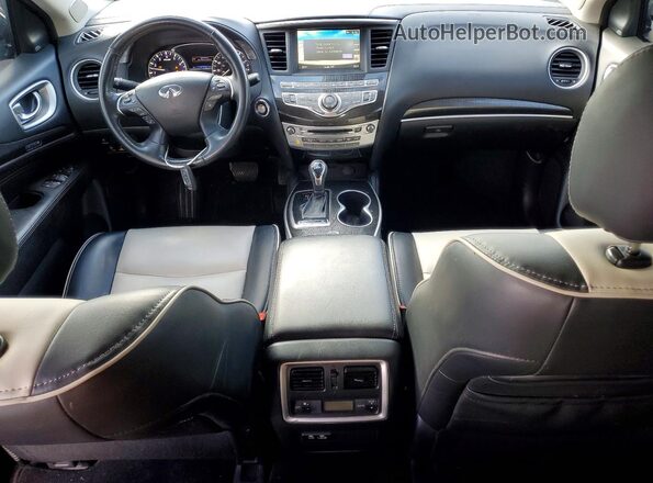5N1DL0MN3LC547471 2020 INFINITI QX60 Black Widok deski rozdzielczej