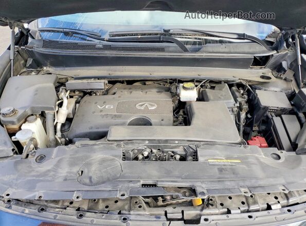 5N1DL0MN3LC547471 2020 INFINITI QX60 Black Widok komory silnika