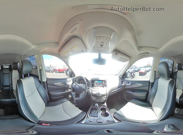 5N1DL0MN3LC547471 2020 INFINITI QX60 Black Widok wnętrza 360 stopni