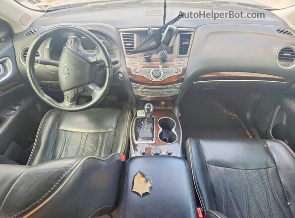 5N1DL0MN4HC547082 2017 INFINITI QX60 Черный Вид панели приборов