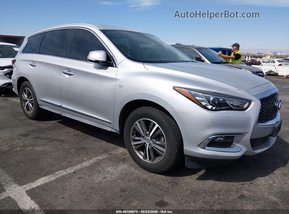5N1DL0MN4JC533284 2018 INFINITI QX60 Silver Front right