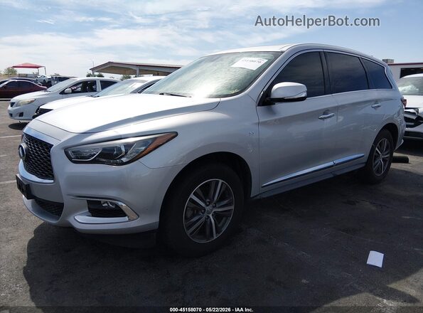 5N1DL0MN4JC533284 2018 INFINITI QX60 Silver Front left
