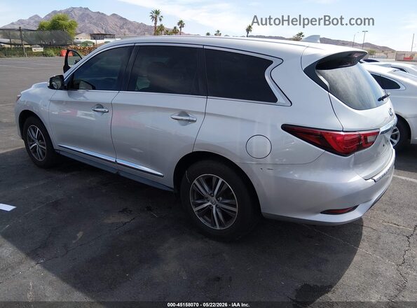 5N1DL0MN4JC533284 2018 INFINITI QX60 Silver Rear left
