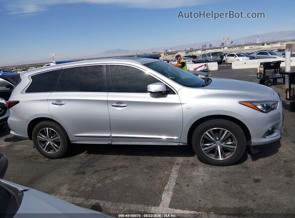 5N1DL0MN4JC533284 2018 INFINITI QX60 Silver Rear interior view