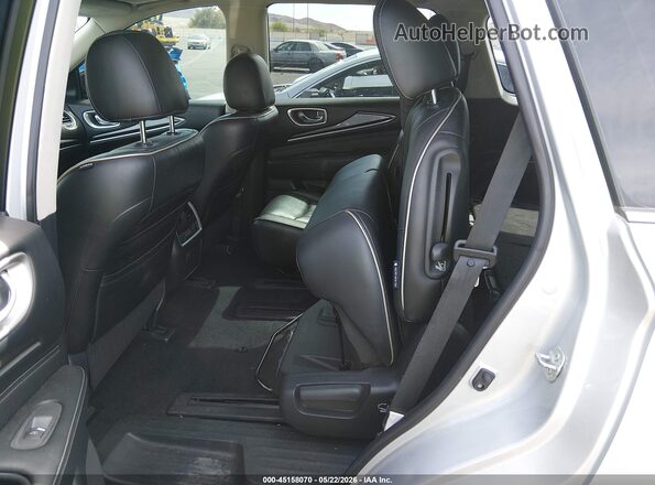 5N1DL0MN4JC533284 2018 INFINITI QX60 Silver VIN sticker view