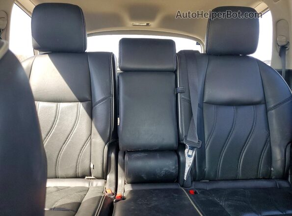5N1DL0MN5JC500858 2018 INFINITI QX60 Серый Вид задних сидений