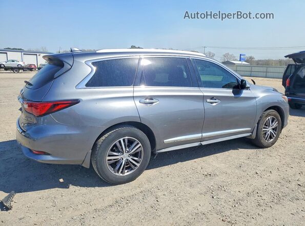 5N1DL0MN5JC500858 2018 INFINITI QX60 Серый Задняя правая четверть