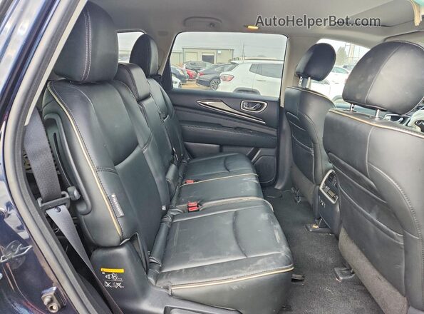 5N1DL0MN5LC532728 2020 INFINITI QX60 Синий Вид задней части салона