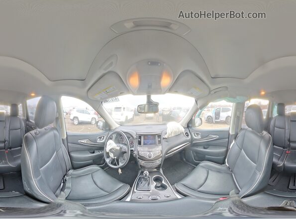 5N1DL0MN5LC532728 2020 INFINITI QX60 Синий Панорамный вид салона 360°