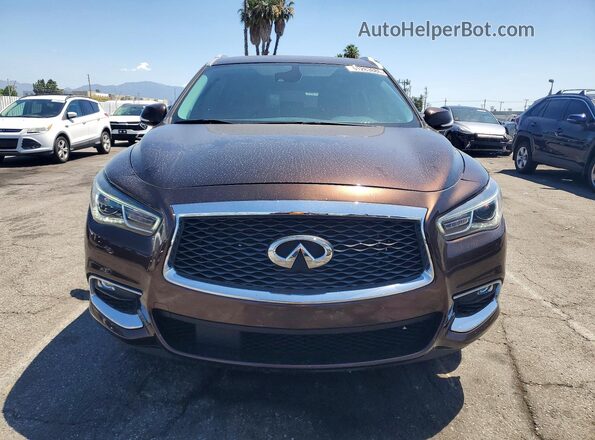 5N1DL0MN5LC542272 2020 INFINITI QX60 Коричневый Вид спереди