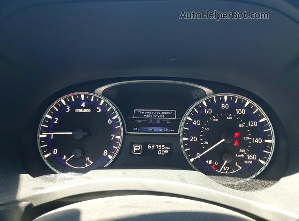 5N1DL0MN5LC542272 2020 INFINITI QX60 Коричневый Вид щитка приборов