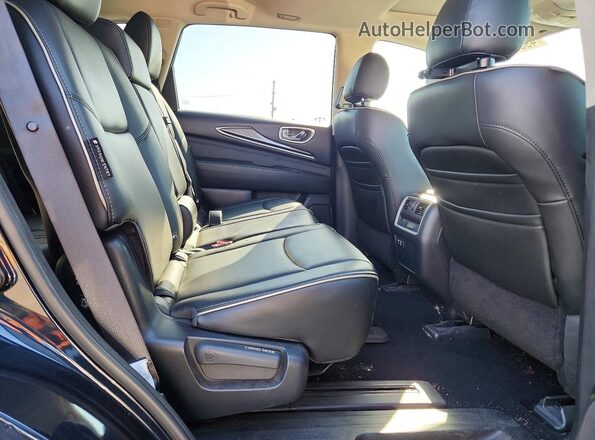 5N1DL0MN6LC535329 2020 INFINITI QX60 Синий Вид задней части салона
