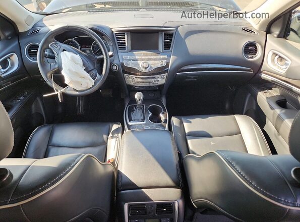 5N1DL0MN6LC535329 2020 INFINITI QX60 Синий Вид панели приборов