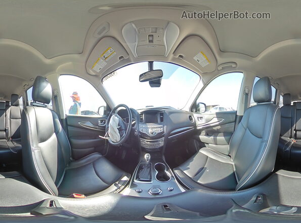 5N1DL0MN6LC535329 2020 INFINITI QX60 Синий Панорамный вид салона 360°