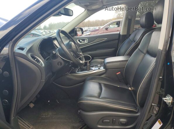 5N1DL0MN6LC537386 2020 INFINITI QX60 Черный Вид салона спереди