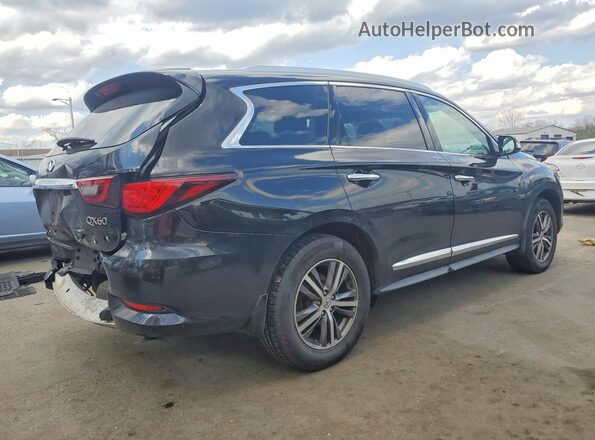 5N1DL0MN6LC537386 2020 INFINITI QX60 Черный Задняя правая четверть