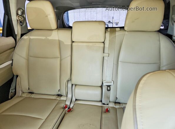5N1DL0MN7KC503293 2019 INFINITI QX60 Красный Вид задних сидений