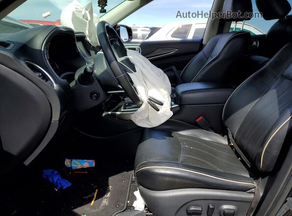 5N1DL0MN7KC505156 2019 INFINITI QX60 Синий Вид салона спереди