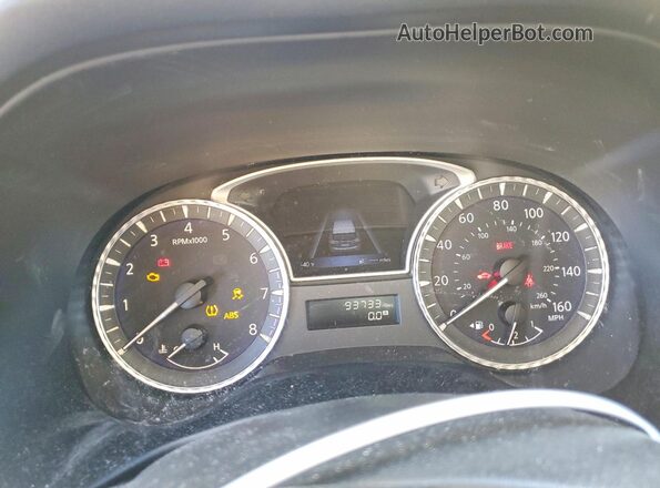 5N1DL0MN7KC508266 2019 INFINITI QX60 White Instrument cluster view