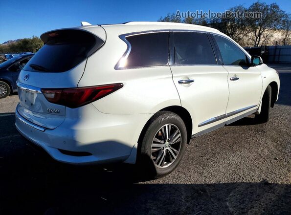 5N1DL0MN7KC508266 2019 INFINITI QX60 White Rear right