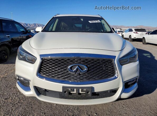 5N1DL0MN7KC508266 2019 INFINITI QX60 White Front view
