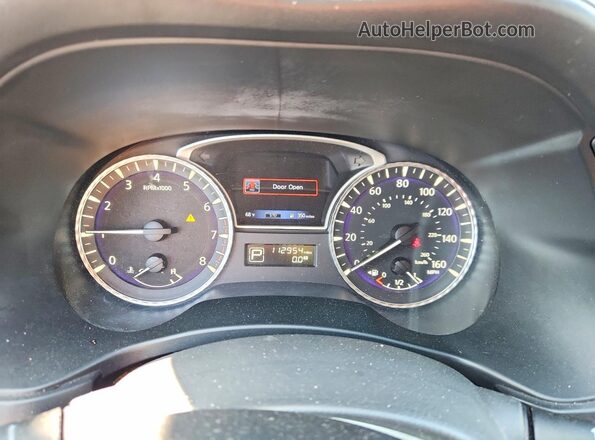 5N1DL0MN8HC505028 2017 INFINITI QX60 Black ხელსაწყოთა პანელის ხედი