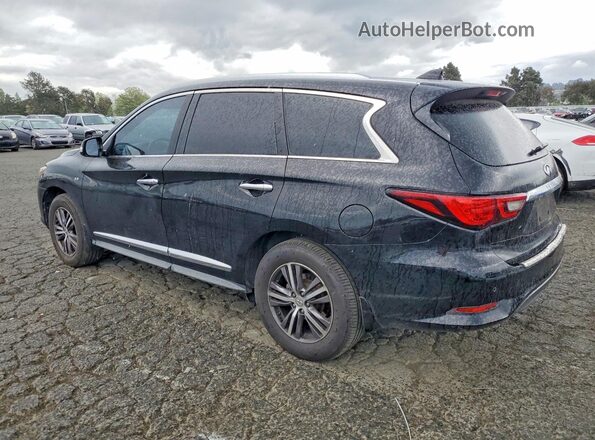 5N1DL0MN8JC531814 2018 INFINITI QX60 Черный Задняя левая четверть