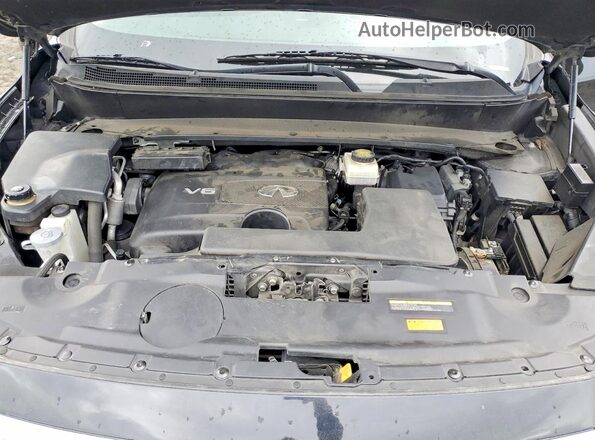 5N1DL0MN8JC531814 2018 INFINITI QX60 Черный Вид подкапотного пространства