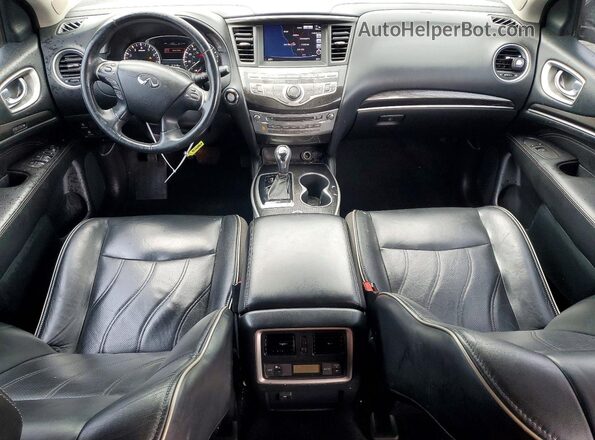 5N1DL0MN8JC531814 2018 INFINITI QX60 Черный Вид панели приборов