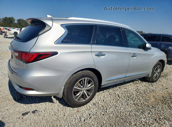 5N1DL0MN8LC526535 2020 INFINITI QX60 Серебряный Задняя правая четверть