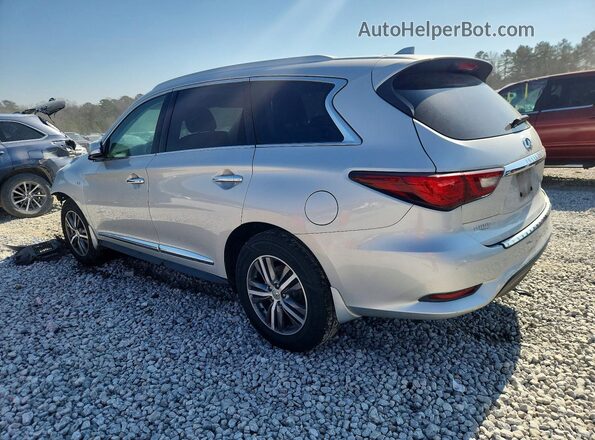 5N1DL0MN8LC526535 2020 INFINITI QX60 Серебряный Задняя левая четверть