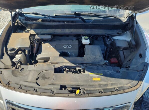5N1DL0MN8LC526535 2020 INFINITI QX60 Серебряный Вид задней части салона