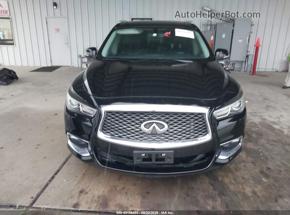 5N1DL0MN9HC523344 2017 INFINITI QX60 Black Սարքավորումների վահանակի տեսք