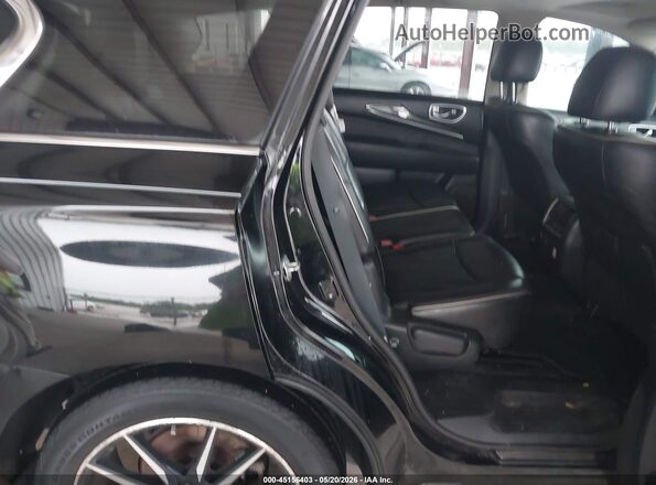 5N1DL0MN9HC523344 2017 INFINITI QX60 Black VIN կոդի պիտակի տեսք