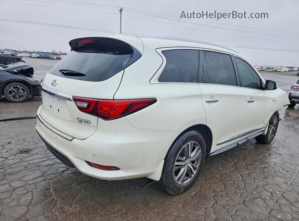 5N1DL0MN9LC504852 2020 INFINITI QX60 Белый Задняя правая четверть
