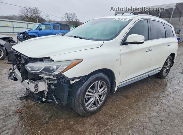 5N1DL0MN9LC504852 2020 INFINITI QX60 Белый Передняя левая четверть