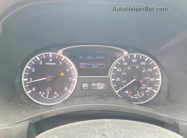 5N1DL0MNXHC553159 2017 INFINITI QX60 Зеленый Вид щитка приборов
