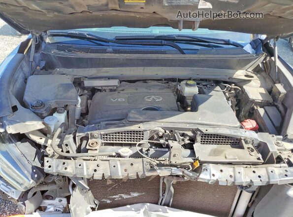 5N1DL0MNXJC532575 2018 INFINITI QX60 Gray ძრავის განყოფილების ხედი