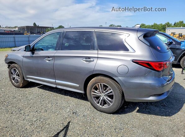 5N1DL0MNXJC532575 2018 INFINITI QX60 Gray უკანა მარცხენა