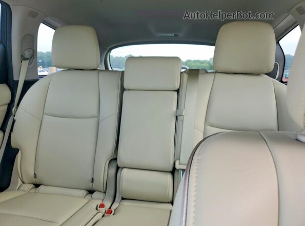 5N1DL0MNXLC522907 2020 INFINITI QX60 Белый Вид задних сидений