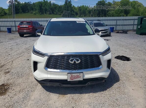 5N1DL1ER7RC357933 2024 INFINITI QX60 White Widok z przodu