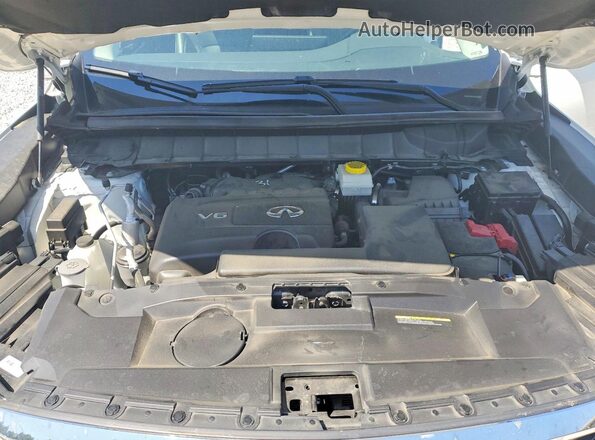 5N1DL1ER7RC357933 2024 INFINITI QX60 White Widok wnętrza z tyłu