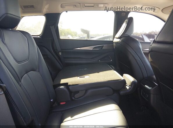 5N1DL1FR3PC357908 2023 INFINITI QX60 Beige Widok naklejki z numerem VIN