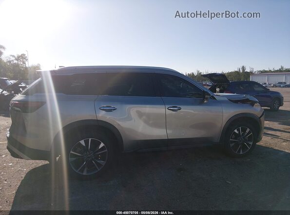 5N1DL1FR3PC357908 2023 INFINITI QX60 Beige Widok wnętrza z tyłu