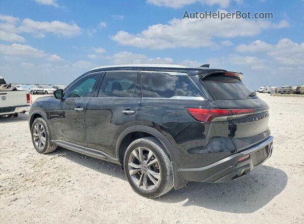 5N1DL1FR6RC345352 2024 INFINITI QX60 Black Trasero izquierdo