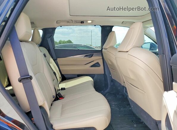5N1DL1FR6RC345352 2024 INFINITI QX60 Black Vista interior trasera