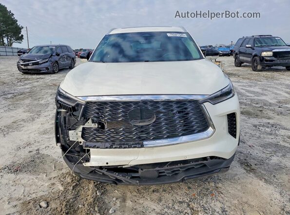 5N1DL1FR8PC354034 2023 INFINITI QX60 White Вид спереду