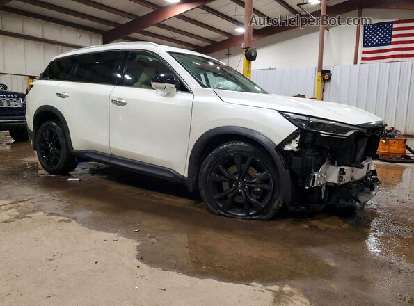 5N1DL1FS6NC330556 2022 INFINITI QX60 White Przód prawy